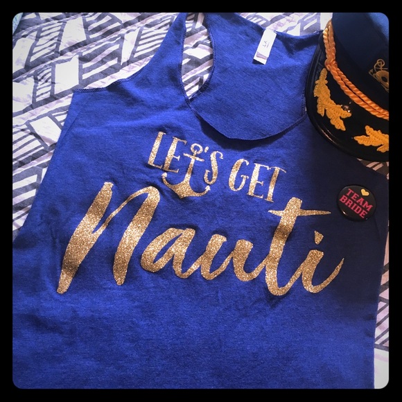 Bella Canvas Tops - Let’s get Naughti tank top